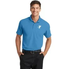 Mens Dry Zone® Grid Polo - Screen Print